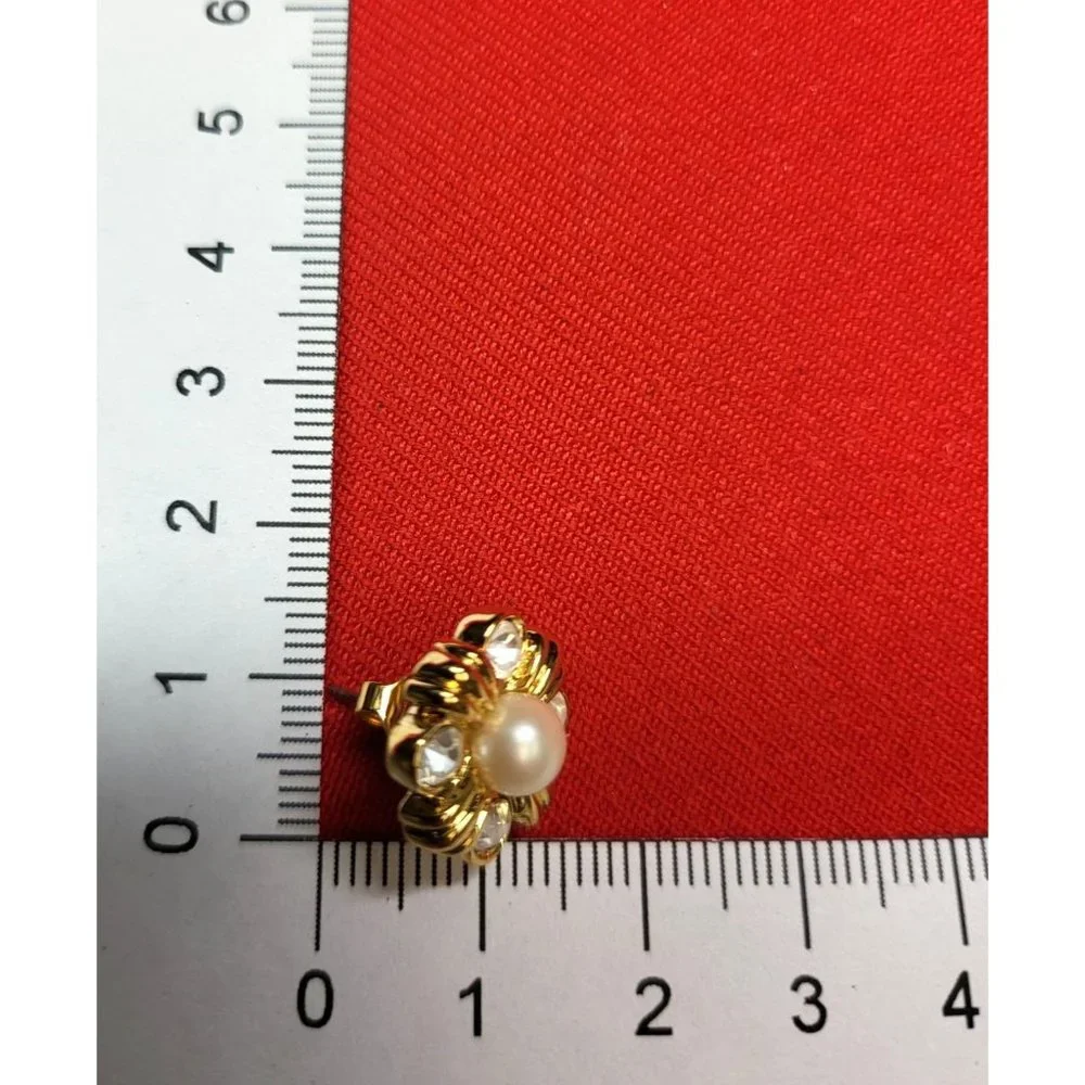 Vintage Avon Precious Sparkle Pierced Earrings 1991